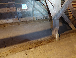 Izolace stropu zděného rodinného domu